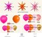 Pink and Orange Balloon Arch Kit with Hot Pink, Orange & Metallic Gold Balloons Garland for Birthday, Baby Shower, Wedding, Tropical Summer Party Decorations